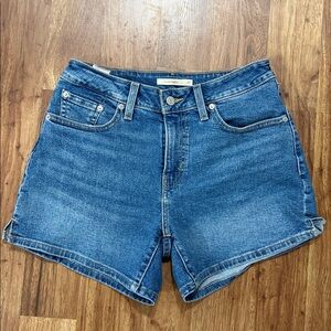 Levi Blue Denim Shorts